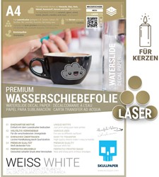 Skullpaper Transfer Foil Laser A4 8 Sheets White