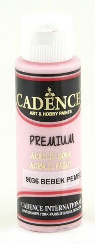 Cadence Premium Acrylverf 70 ml Baby Pink 9036
