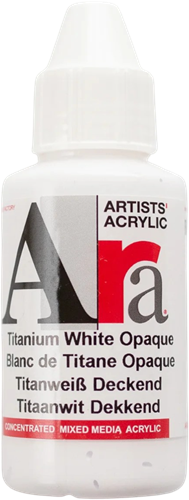 Ara Acrylic Paint Titanium White 100 ml