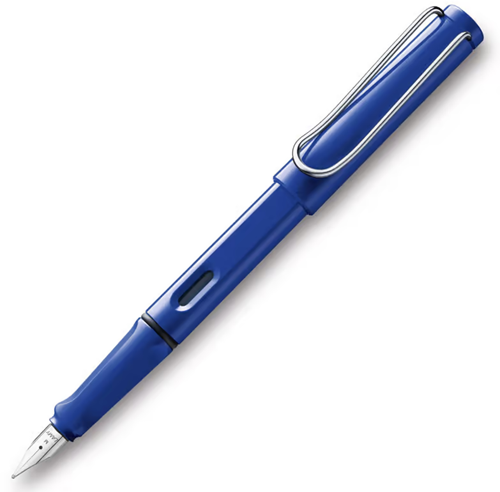 LAMY Vulpen Safari Blauw Glanzend Punt M