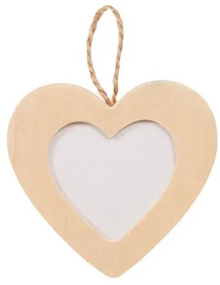 GC Houten Fotolijst Hartjesvorm 80 x 105 x 5 mm
