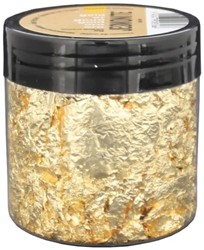 Jesmonite Metalen Vlokken Goud 5 gr