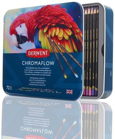 Derwent Chromaflow Kleurpotloden 72 Stuk