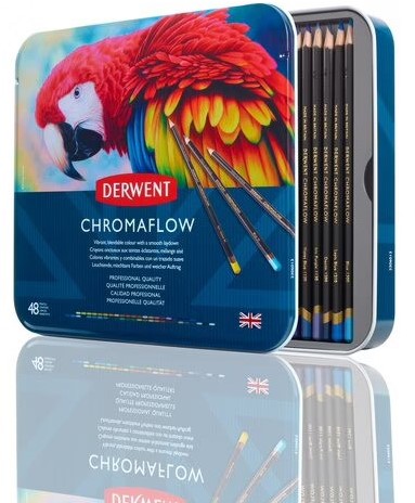 Derwent Chromaflow Kleurpotloden 48 Stuk