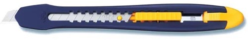 Olfa Afbreekmes ES-1 Green 9 mm Blauw/geel