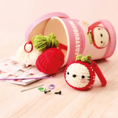 GC Easygurumi Set Aardbei 5 x 12 x 14,5 cm-2