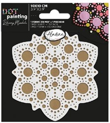 Aladine Duo Dot Painting Set Mandala 10cm 3