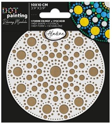 Aladine Duo Dot Painting Set Mandala 10cm 4