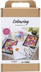 CC Hobbyset Acrylic Paint Painting by Number Highlighters