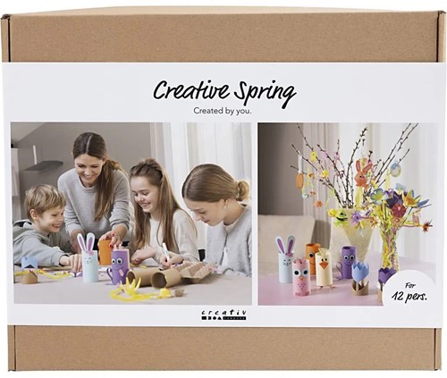 CC Mega creatieve box Voorjaarskleuren
