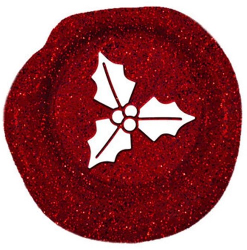 Aladine Wax Sticks Glitter Red-2