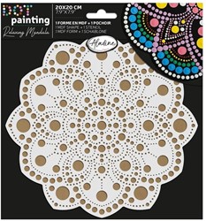 Aladine Duo Dot Painting Set Mandala 20 cm no. 2