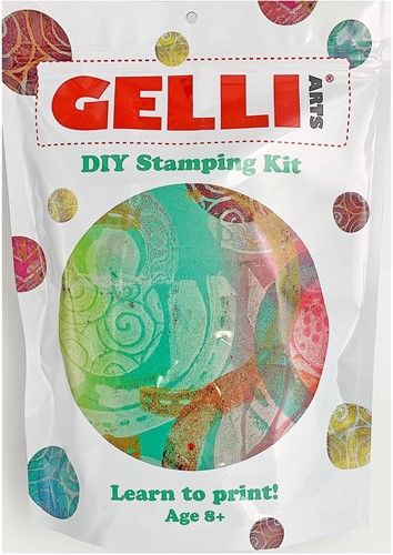 Gelli Art DIY Stempelen op Gelli Plate Set