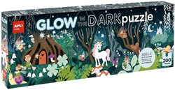 Apli Puzzle Glow In The Dark Magical Forest