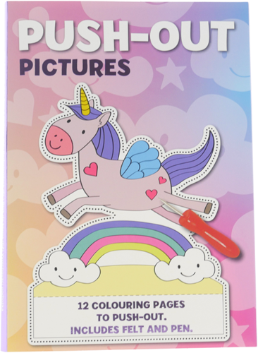 Wins Prikblok Unicorn 15x21 cm 12 vel