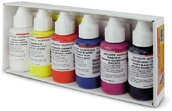 Ara - Acrylic Paint Introductory Set with 6 Bottles 100ml
