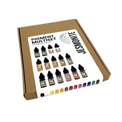 Jesmonite pigment set 15 x 10gr in a box