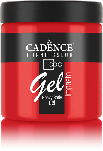 Cadence Heavy Body Gel Impasto 250 ml Poppy Red