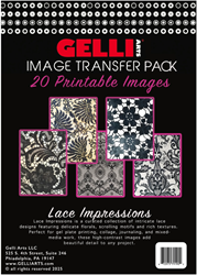 Gelli Arts Photo Transfer Sets – Lace Impressions (21.3 x 14.2 cm)