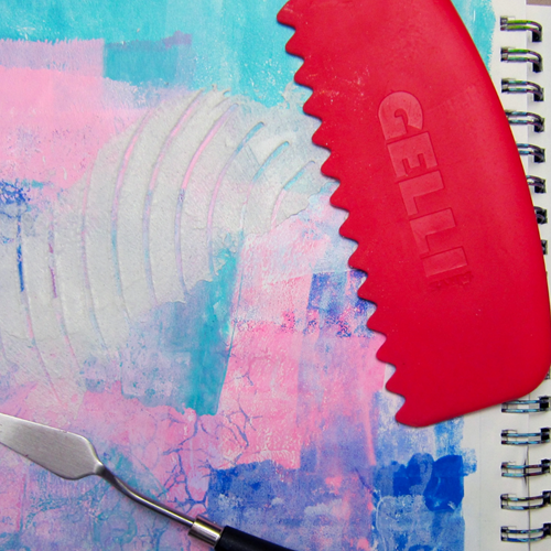 Gelli Arts Round Printing Tool-2