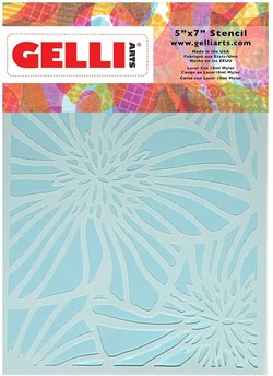 Sjablonen Gelli Arts 