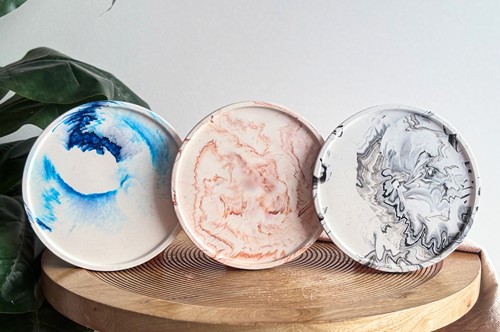 LC DIY Giethars Set - Dienblad Rond