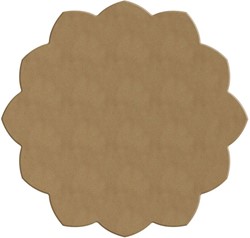 Gomille MDF Vorm Pioenroos 20 cm