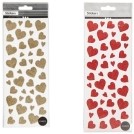CC Glitter Stickers 10x24 cm Harten