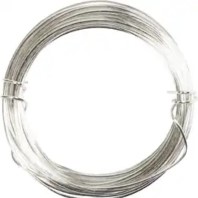 CC Silver Plated Metal Wire