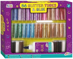 Basic Craft Glitter Tubes Set 36x10 gr