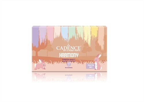 Cadence Harmony Acrylverf Set 10x59 ml Pastel Kleuren