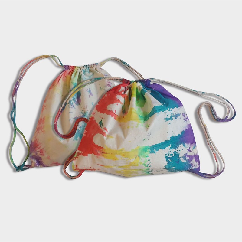 Tie Dye effect met textielspray 