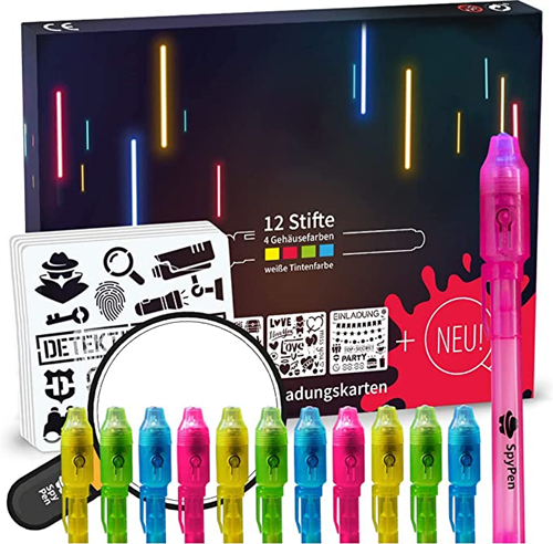 Int!rend Spy Pens Secret Pens Set 12 pieces