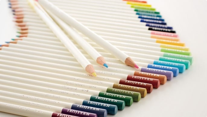 Kleurenlexicon met Tombow Irojiten kleurpotloden