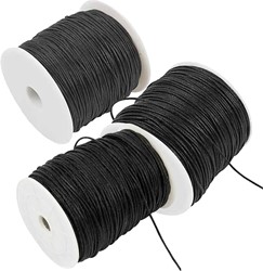 CC Katoenkoord 0,6 mm Zwart