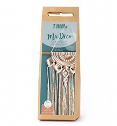 GC Macramé Set Wandhanger Schelpen Ecru 22x55 cm