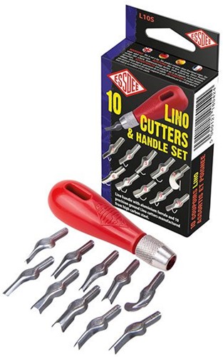 Essdee Linosnede Set 10 Cutters