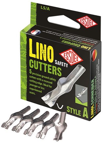 Essdee Lino Safety Cutters 5 pcs