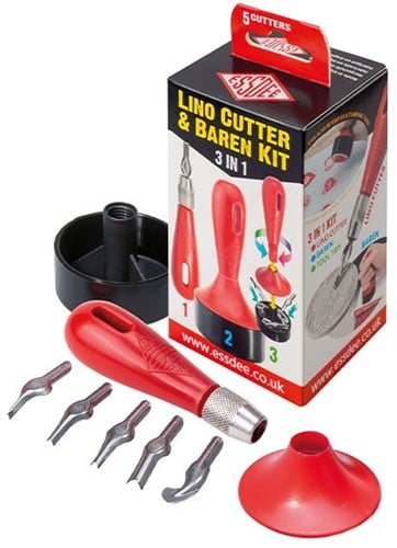Essdee 3-in-1 Linosnede Baren Set 5 Cutters