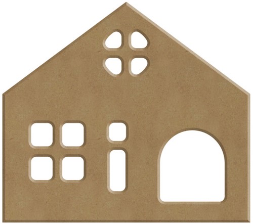 Gomille MDF Figuur 10x9 cm Scandinavisch Huis