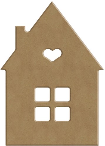 Gomille MDF Figuur 8x12 cm Scandinavisch Huis