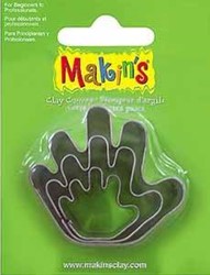 Makin's Clay Cutter Hand 3 Pieces
