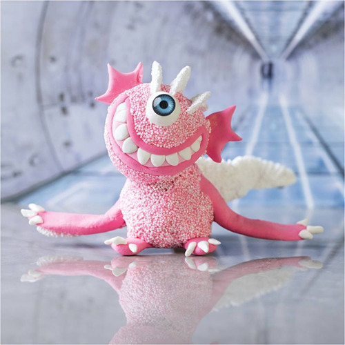 CC Mini Craft Kit Modelling, light pink, Monster Sally, 1 pack-3