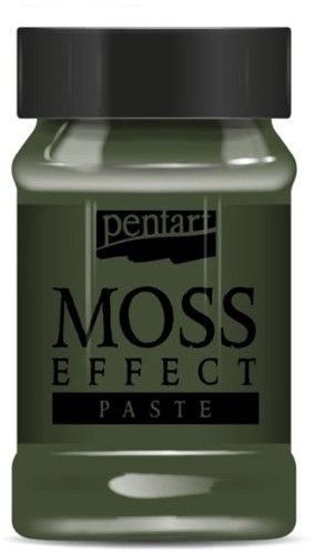 Pentart Mos Effect Pasta Donkergroen 100ml