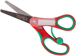 Apli Kids Scissors 13cm Red & Green