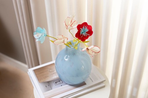 CC Mini hobby set Crepe paper Flowers Pastel colours-2
