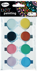 Aladine Dot painting verfset 8 kleuren