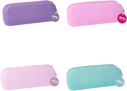 Apli Pencil case Soft Glitter