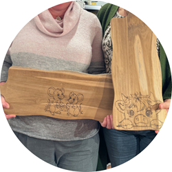 Wood burning
