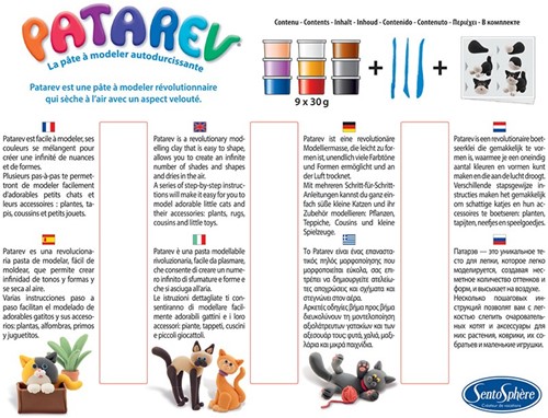 Sentosphère Patarev Katten Set 9 Stuk-3